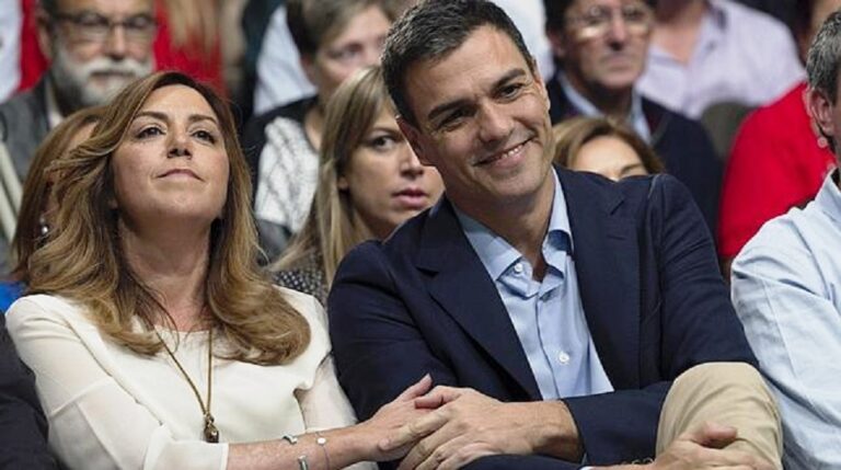 Rumores de presiones de Susana Díaz a Sánchez para dejar gobernar al PP.