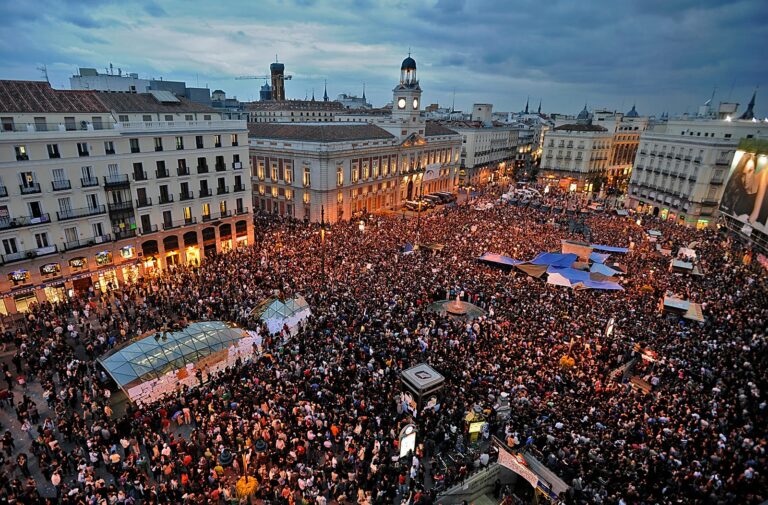 La revolución de las plazas del 15M celebra el sábado el 10º aniversario del terremoto que cambió la política española