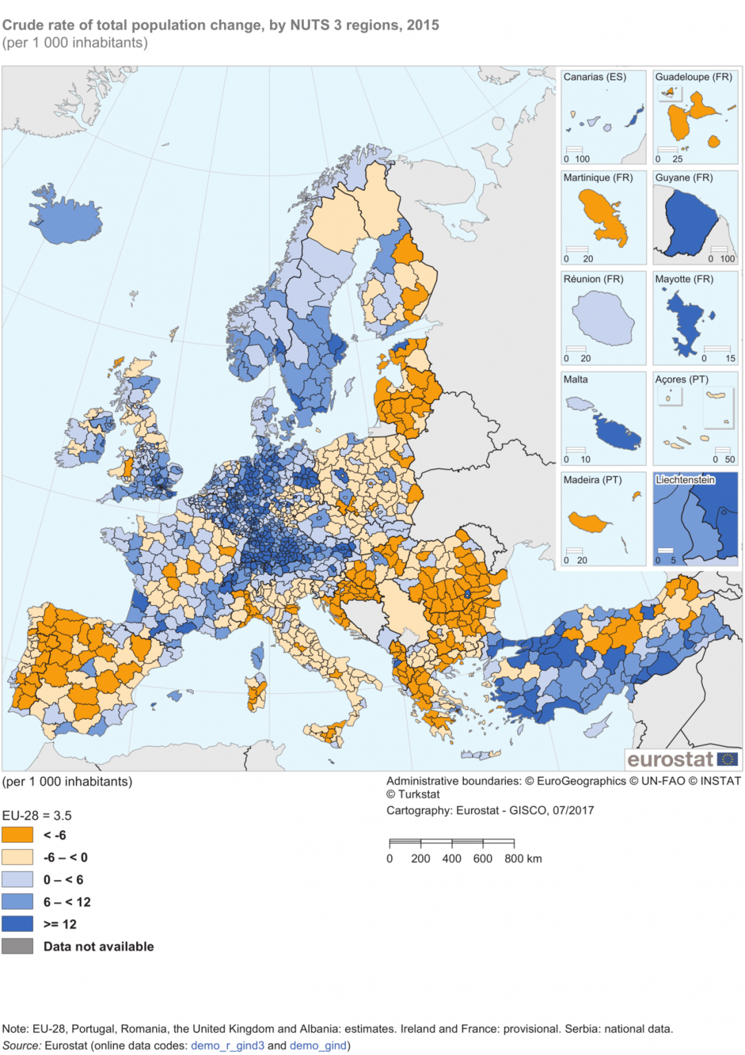 Maps on the web variaciones de población en Europa Electomanía