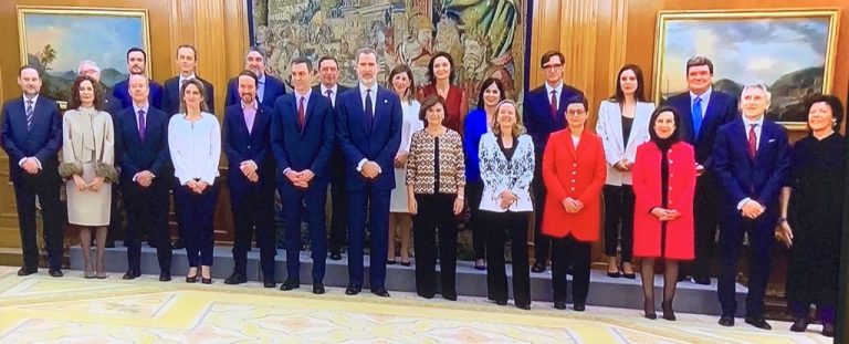 Los Ministros han jurado el cargo: esta es la foto del nuevo Ejecutivo