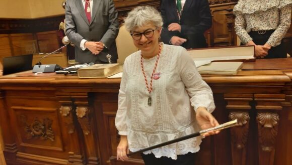 Ana González, alcaldesa de Gijón