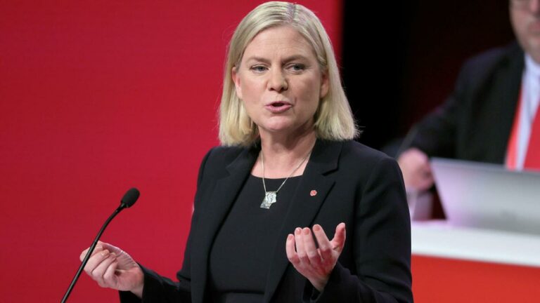 Suecia: el Parlamento nombra de nuevo Primera Ministra a la dimitida Magdalena Andersson