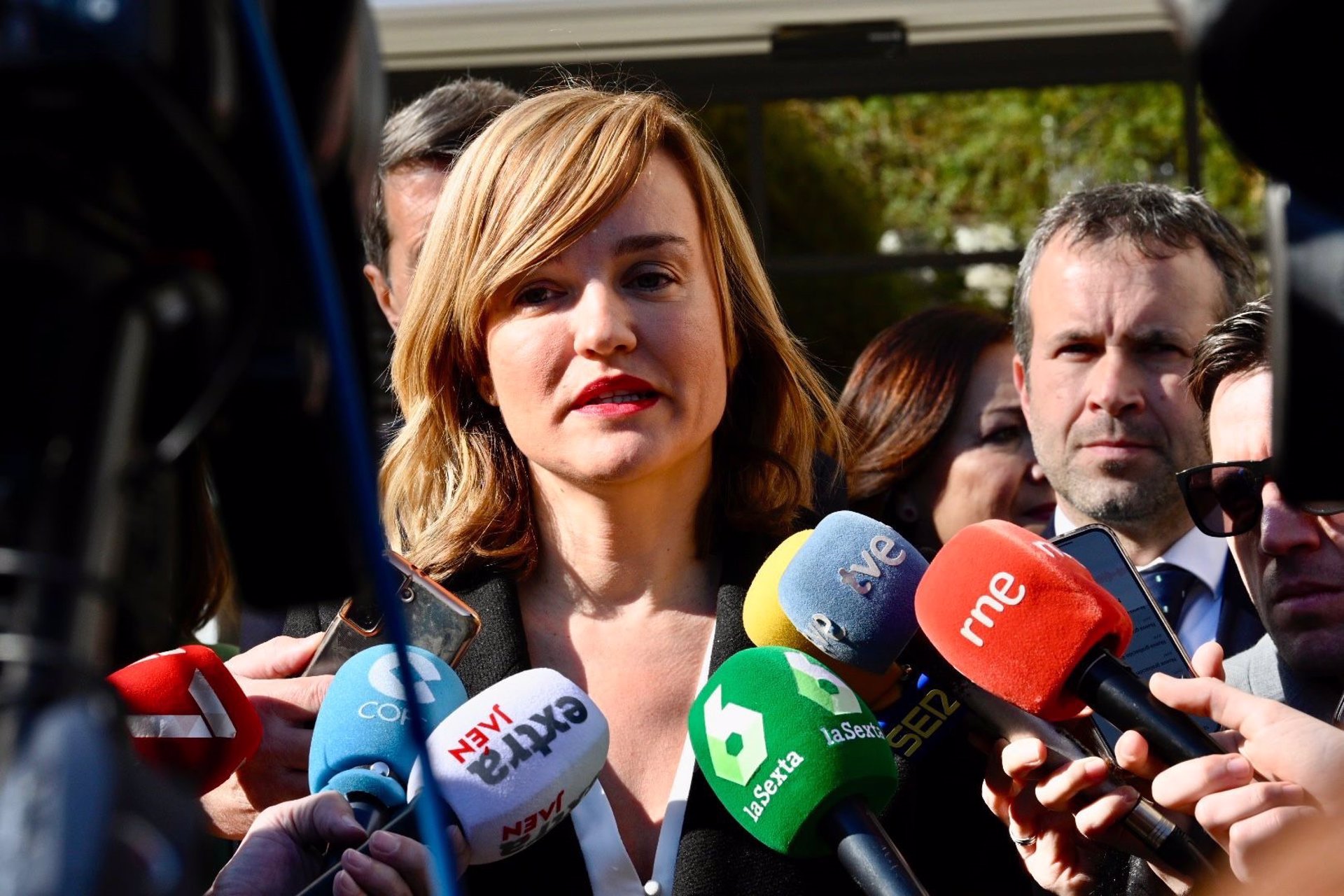 Pilar Alegría destaca el "acuerdo político" para reformar el sí es sí y espera que se resuelvan los aspectos "técnicos"