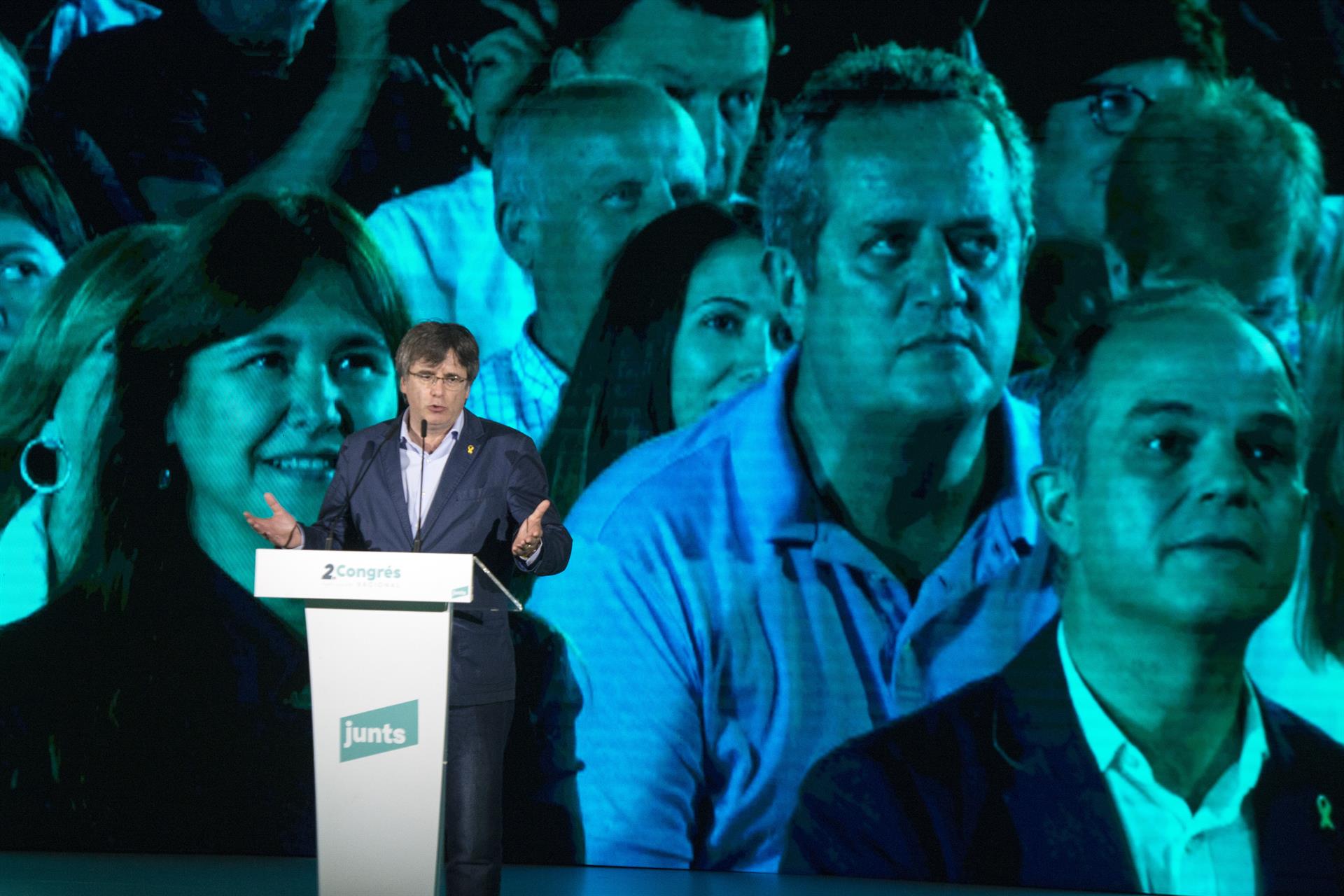 Puigdemont tras la resolución del TS: "Si la injusticia persiste, nosotros también"