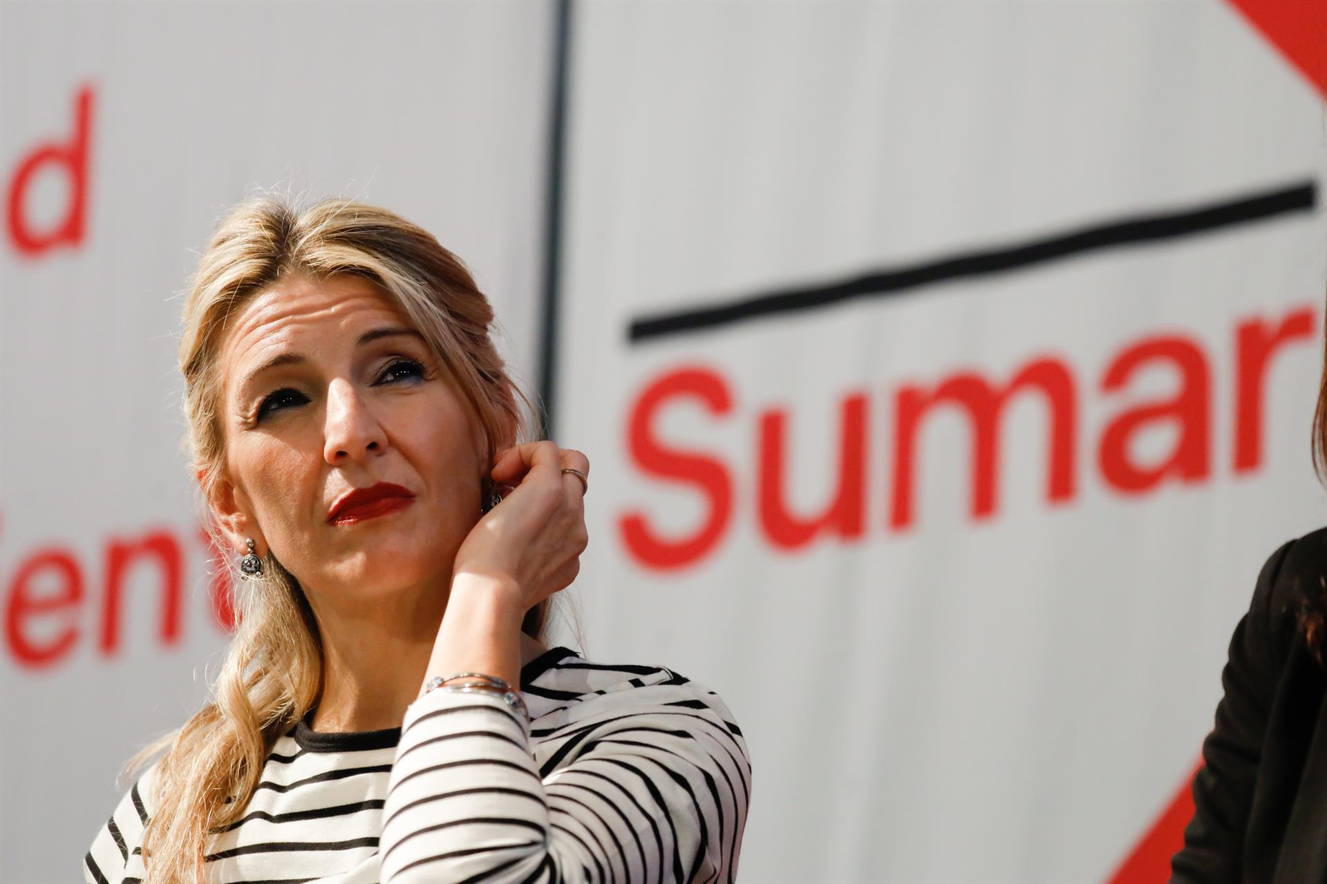 Díaz asegura que "pronto" anunciará su candidatura de Sumar a las generales pero no aclara si antes del 28-M