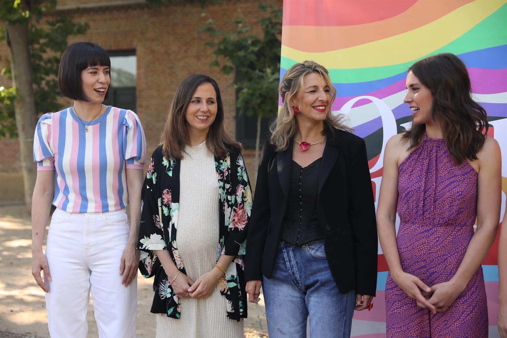 Podemos plantea al PSOE que las ministras del Gobierno lideren el debate contra la moción de censura de Vox