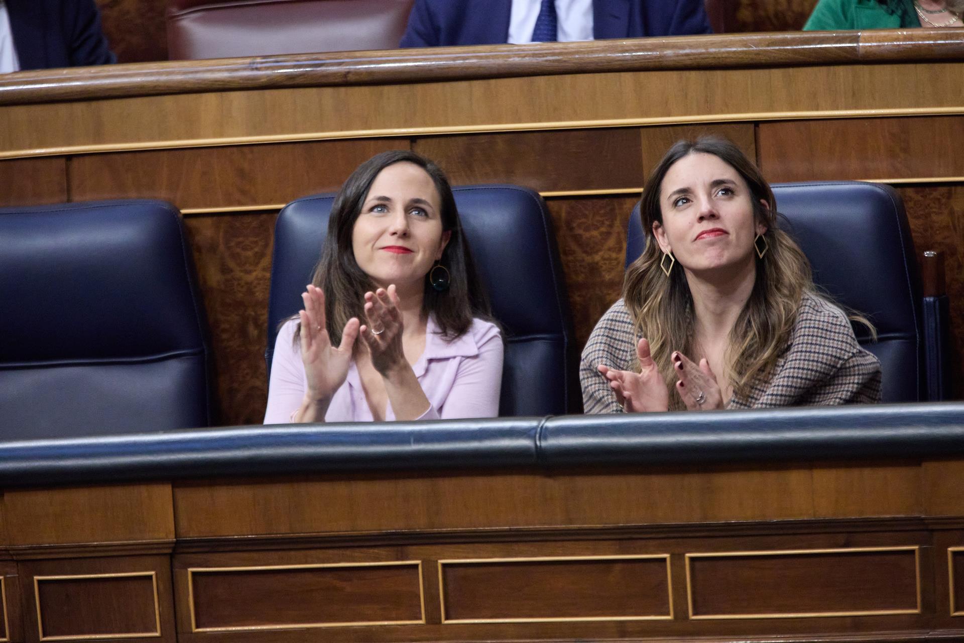 Belarra pide a Sánchez que aproveche la moción de Vox para "girar a la izquierda" y anunciar un acuerdo en vivienda