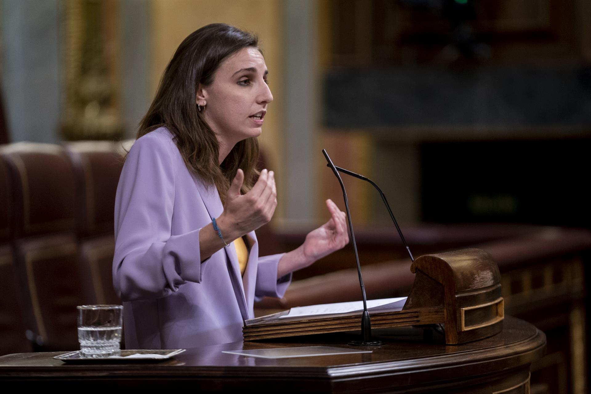 Podemos reclama al PSOE leyes "valientes" porque a Vox no se le frena con "miedo ni políticas tibias"