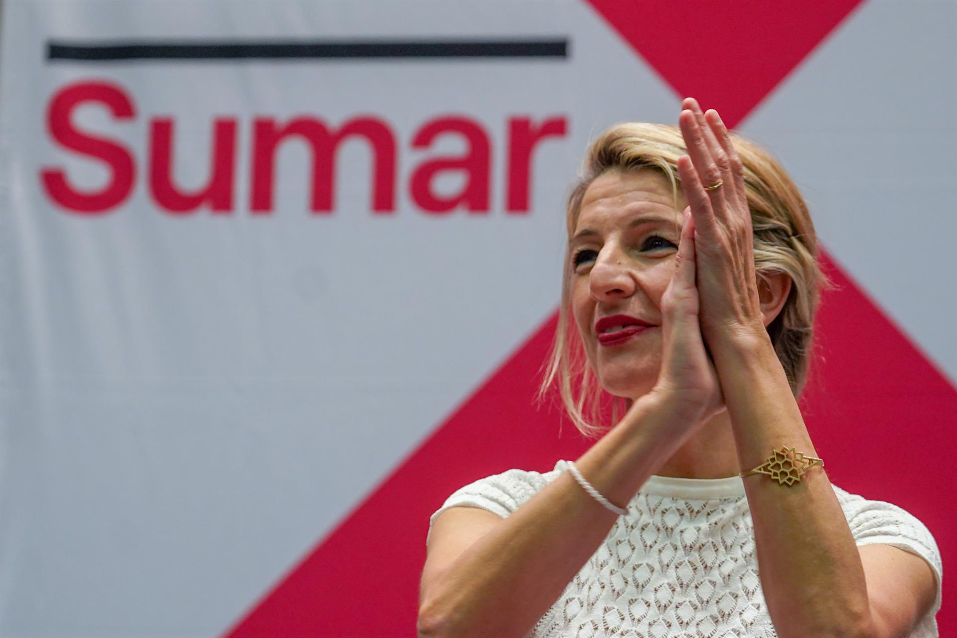 Díaz emplaza a Belarra a explicar si Podemos asistirá al acto de Sumar, cuyas listas las decidirá "la ciudadanía"