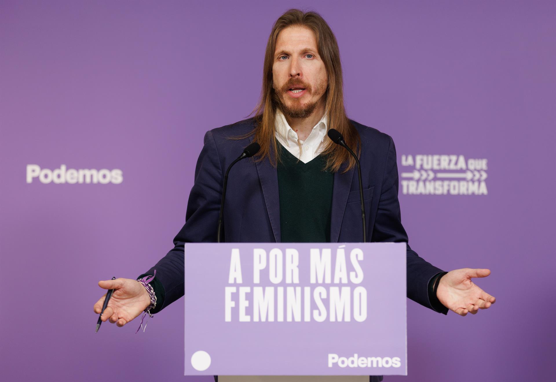Podemos reclama a Díaz que acepte un acuerdo bilateral de primarias para arroparla y Sumar defiende que sea multilateral