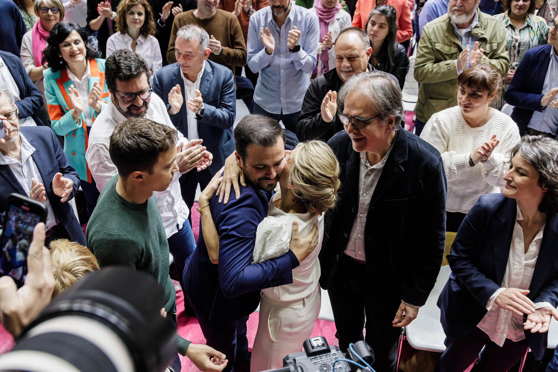 Garzón define a Sumar como un espacio de reencuentro y pide responsabilidad a los líderes de Podemos