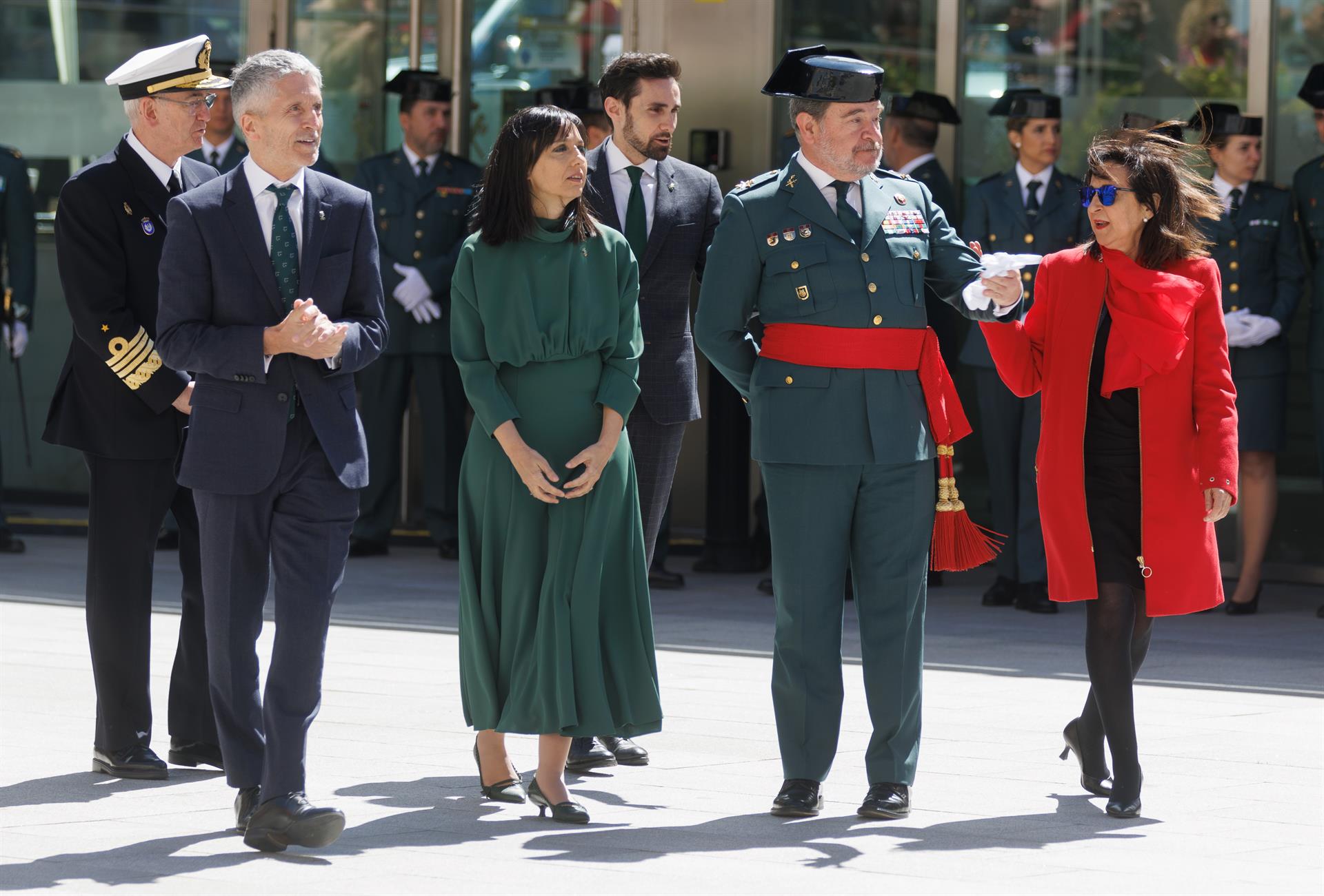 La nueva directora de la Guardia Civil alaba la "honradez y honestidad" de Gámez frente a "ataques y descréditos"