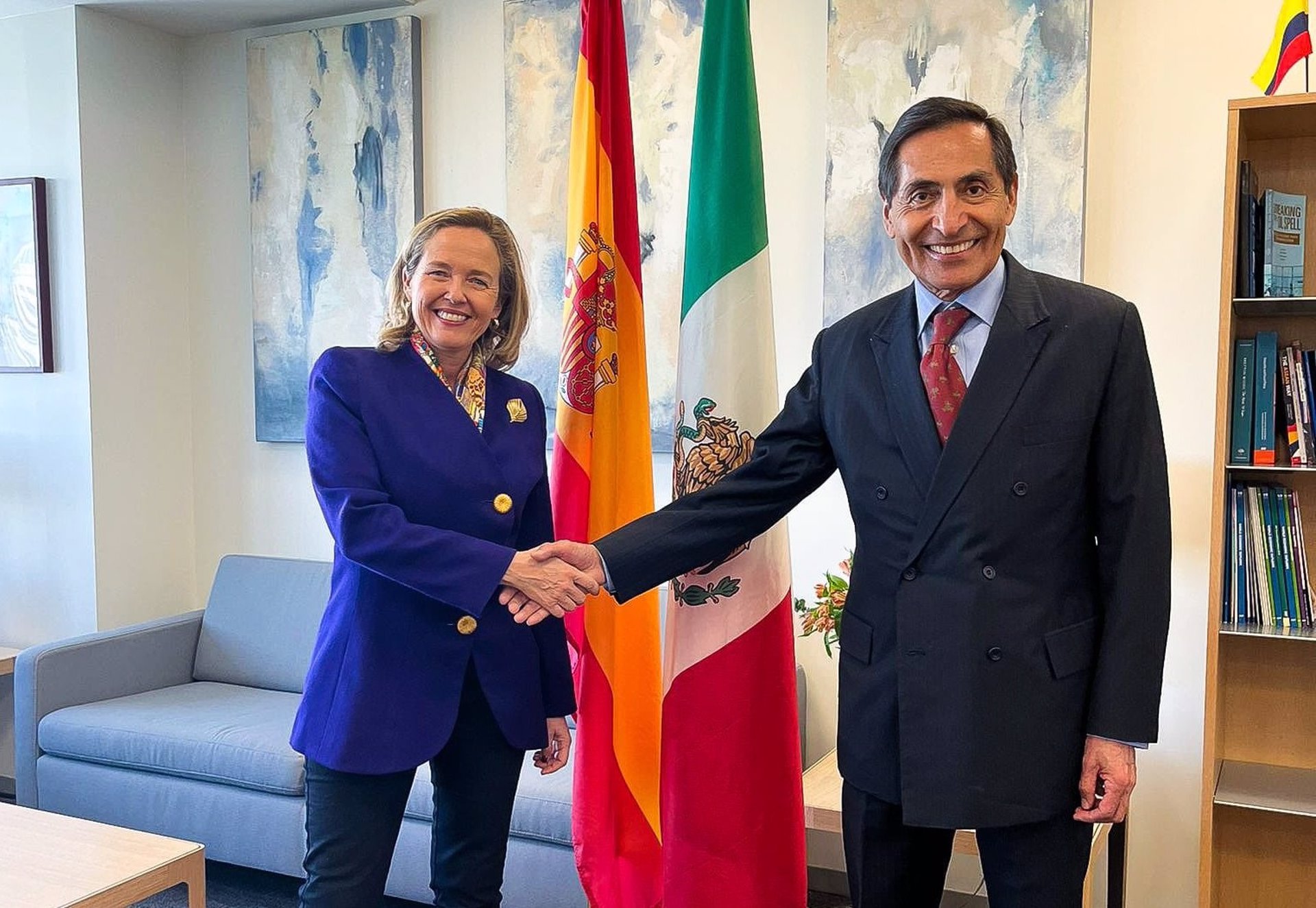 Calviño recalca que América Latina será una de las prioridades de la presidencia española de la UE