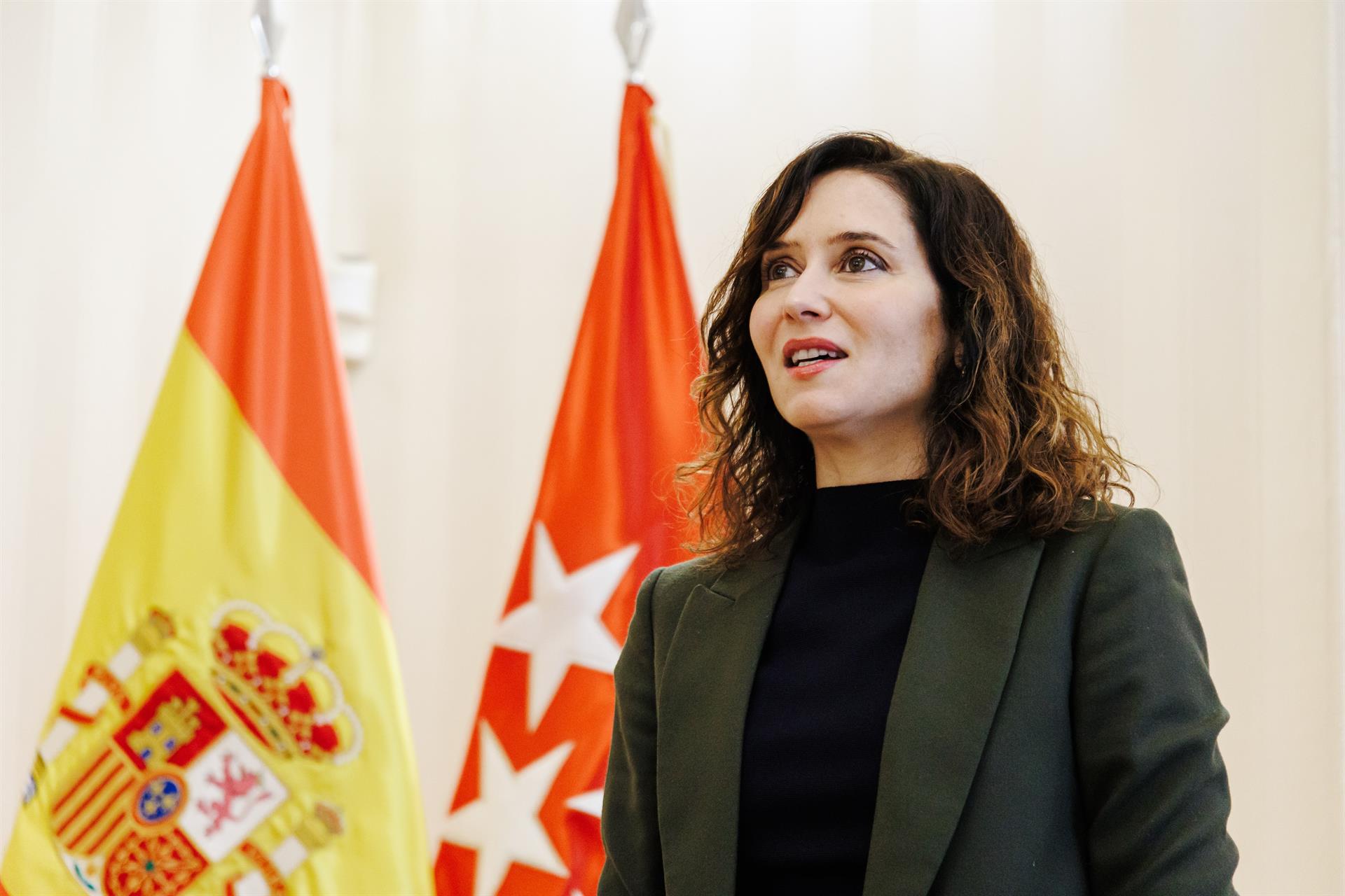 Imagen de la presidenta de la Comunidad de Madrid, Isabel Díaz Ayuso