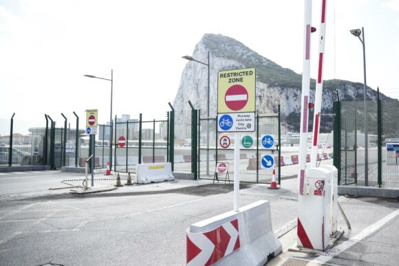 Imagen del peñón de Gibraltar