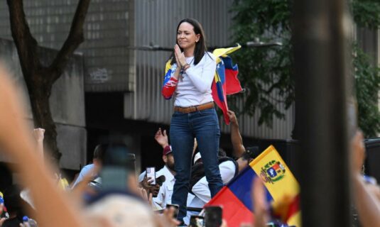 machado anuncia que ha llegado la hora de la libertad para venezuela