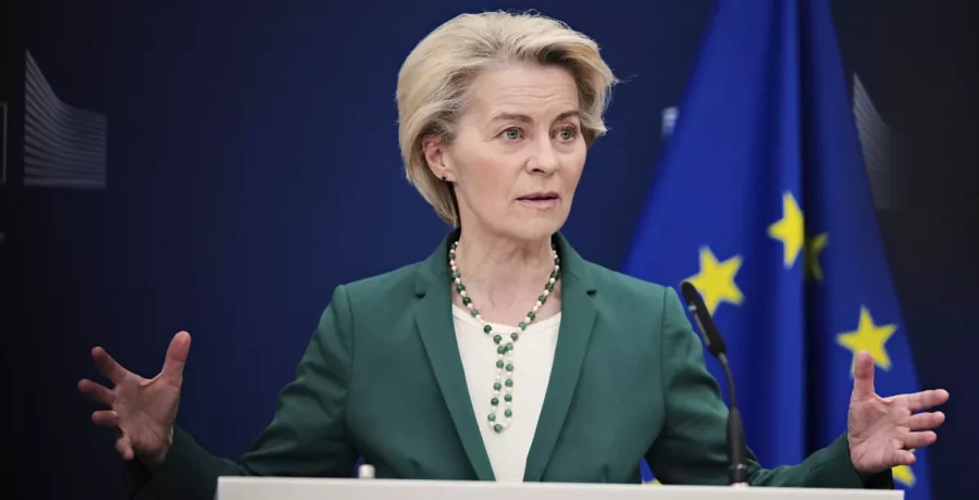 el parlamento europeo rechaza la mocion de censura contra ursula von der leyen