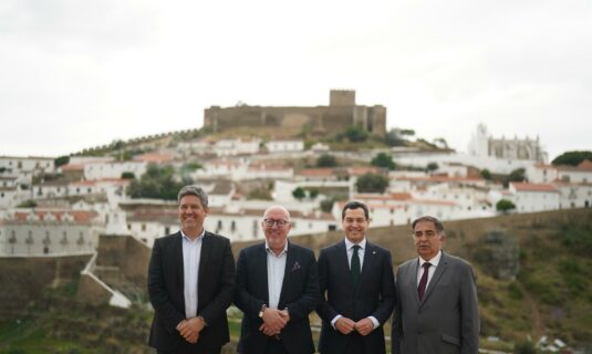 moreno reivindica la mirada iberica y un sur fuerte desde andalucia y regiones portuguesas para mas y mejor europa