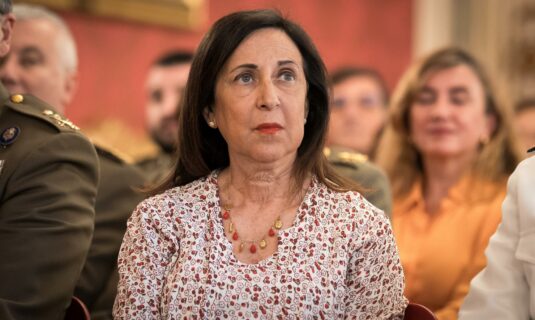 robles espera que el proceso de desconexion respecto a la tecnologia de israel se haga lo antes posible