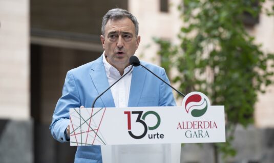aitor esteban ante la acusacion de tellado de mentir sobre antxon cree el ladron que todos son de su condicion