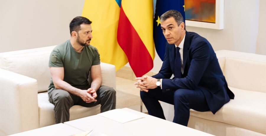 sanchez asistira el jueves a la reunion de lideres europeos con zelenski en paris