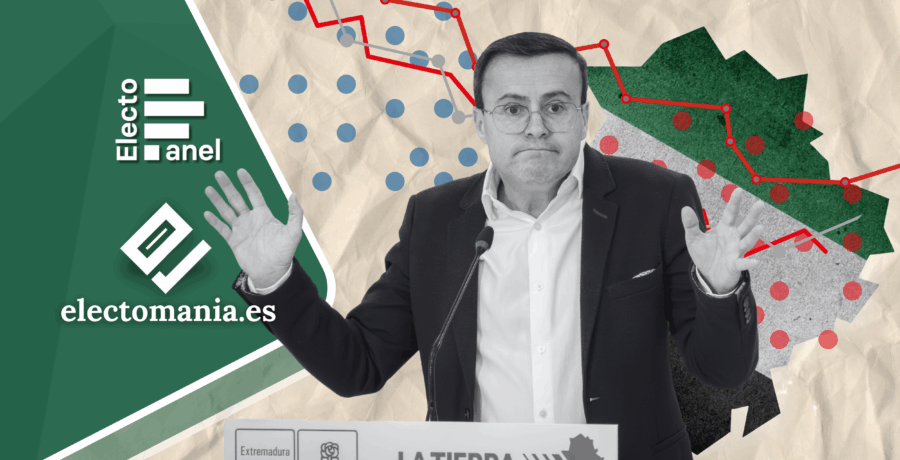 ep extremadura 30oct caida del psoe tras la confirmacion de gallardo