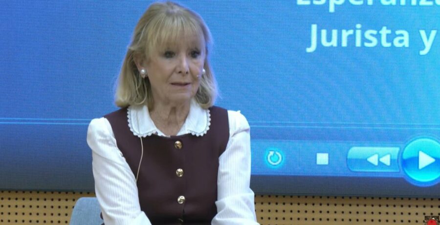 esperanza aguirre confia en hacer a feijoo liberal poco a poco y pide no tragar con que vox no es constitucional