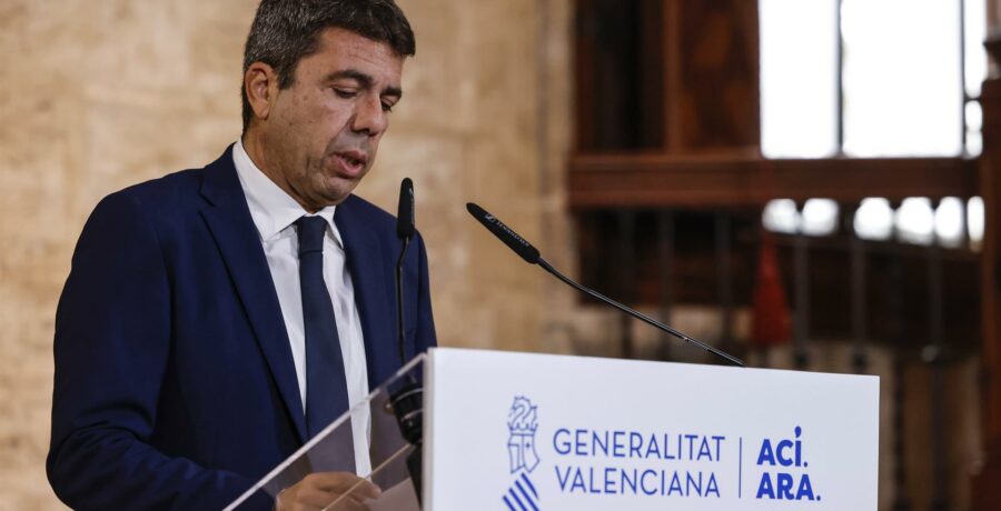 el boe publica el cese de carlos mazon como presidente de la comunidad valenciana