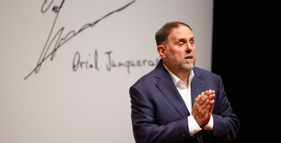 junqueras inicia una gira por cataluna para presentarse como el candidato de erc a la generalitat