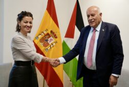 la ministra sira rego asistira al partido euskadi palestina que se jugara el sabado en bilbao