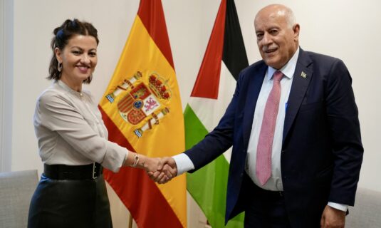 la ministra sira rego asistira al partido euskadi palestina que se jugara el sabado en bilbao