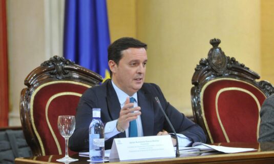 javier aureliano garcia renuncia como presidente de la diputacion de almeria por el caso mascarillas