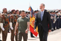 zelenski mantendra un encuentro con el rey antes de su reunion con sanchez en moncloa