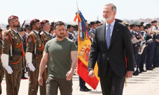 zelenski mantendra un encuentro con el rey antes de su reunion con sanchez en moncloa