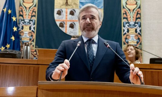 azcon dice que el apoyo de vox a presupuestos de aragon es imprescindible