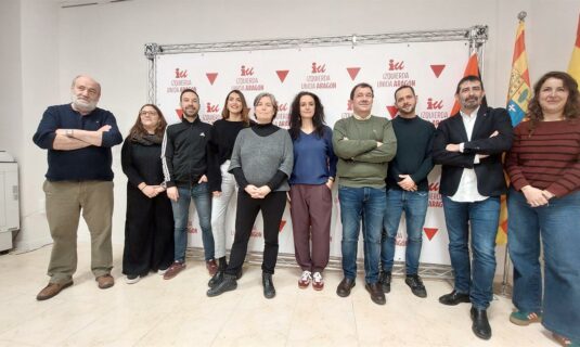 iu aragon apuesta por una candidatura lo mas amplia posible a la izquierda del psoe para el 8f