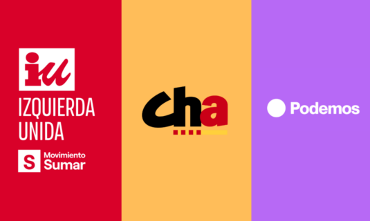 aragon la izquierda alternativa concurrira dividida en tres