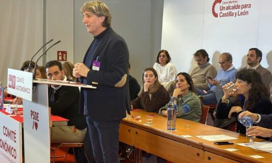 el lider del psoe en cyl defiende un partido rearmado para poner fin al gobierno de manueco
