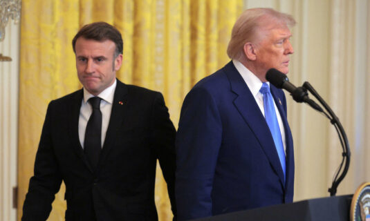 macron advierte que estados unidos podria traicionar a ucrania en una llamada filtrada