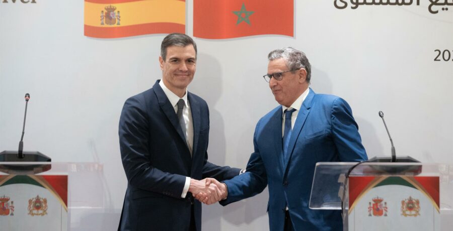sanchez preside hoy una cumbre con marruecos de perfil bajo en la que no habra ministros de sumar