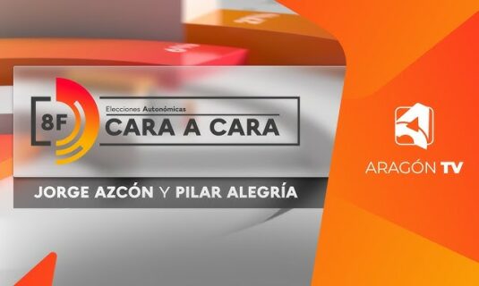 cara a cara azcon vs alegria sigue aqui el primer debate aragones