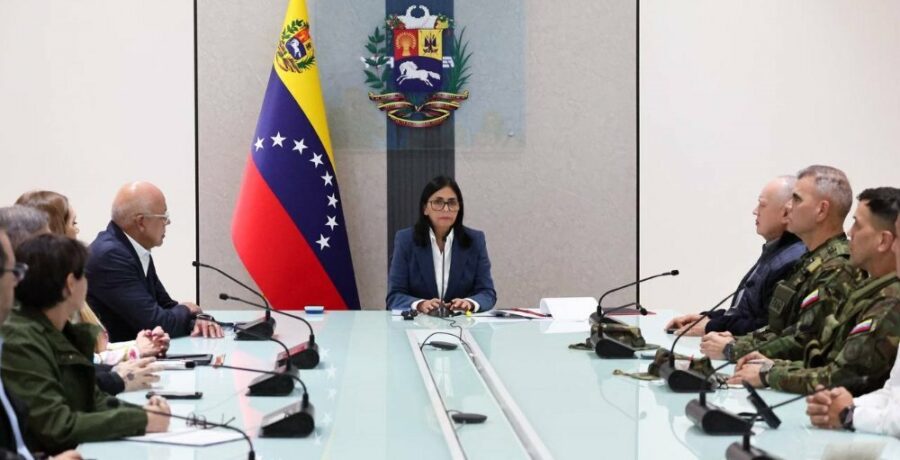 venezuela delcy tiende la mano a cooperar con eeuu