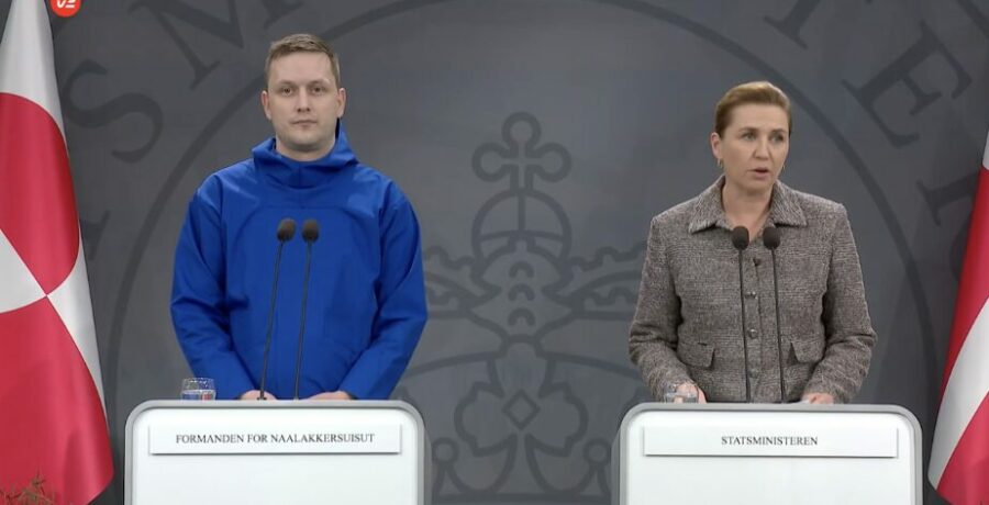 groenlandia y dinamarca a ee uu hablar de comprar a un pueblo es una falta de respeto