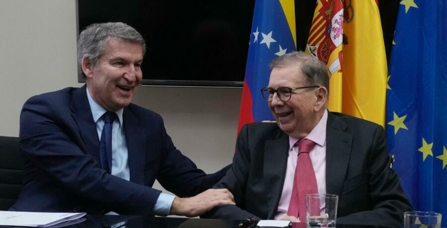feijoo se reune con edmundo gonzalez y defiende la caida completa del chavismo