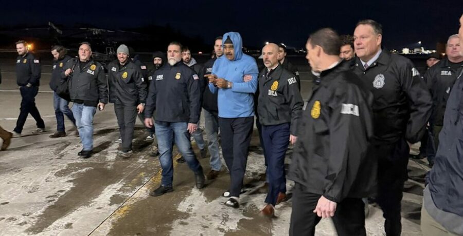 casa blanca difunde imagenes de la llegada de maduro a nueva york