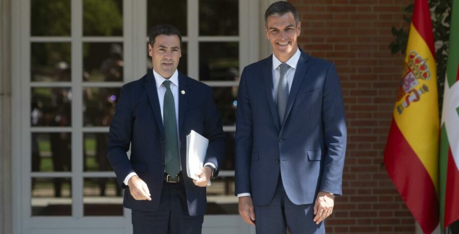 pradales entregara el martes a sanchez un informe con cumplimientos e incumplimientos de sus acuerdos