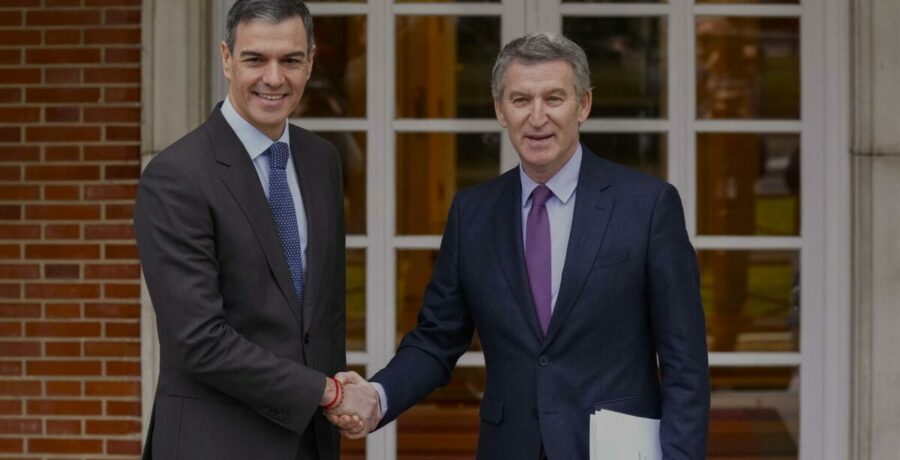 sanchez se reunira el lunes con feijoo para abordar el envio de tropas a ucrania aunque el pp quiere tratar mas temas