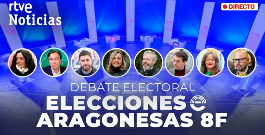 debate electoral a ocho en aragon siguelo aqui