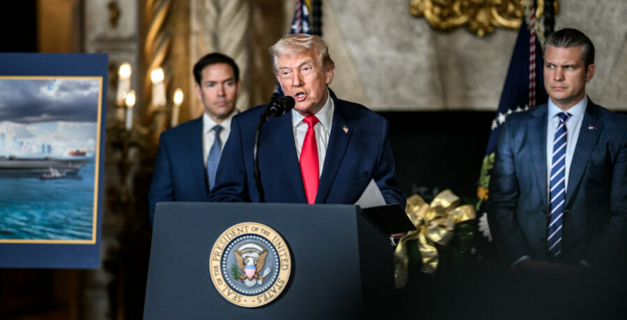 trump promete una transicion a la democracia en venezuela y anuncia que invertira en su infraestructura petrolera