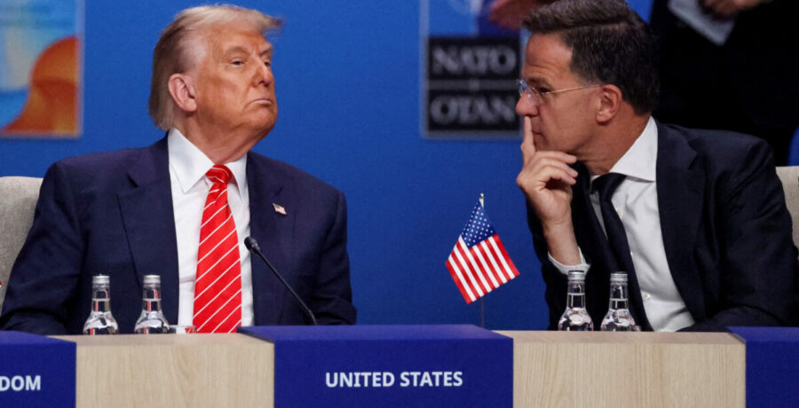 trump acuerda una reunion en davos con las distintas partes sobre groenlandia tras hablar con rutte